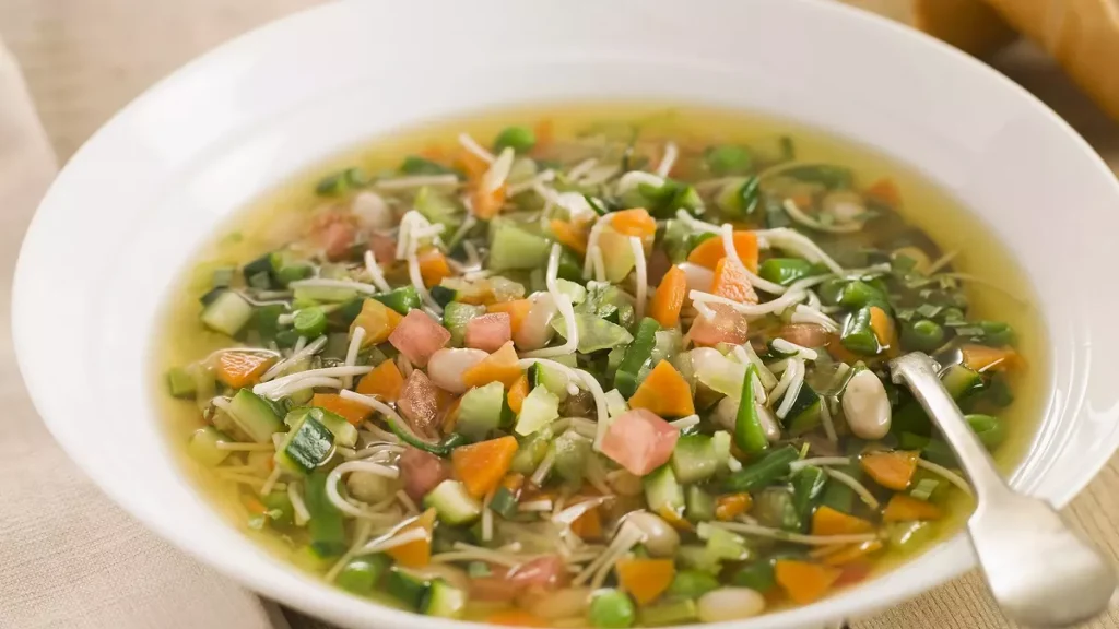 Photo soupe au pistou